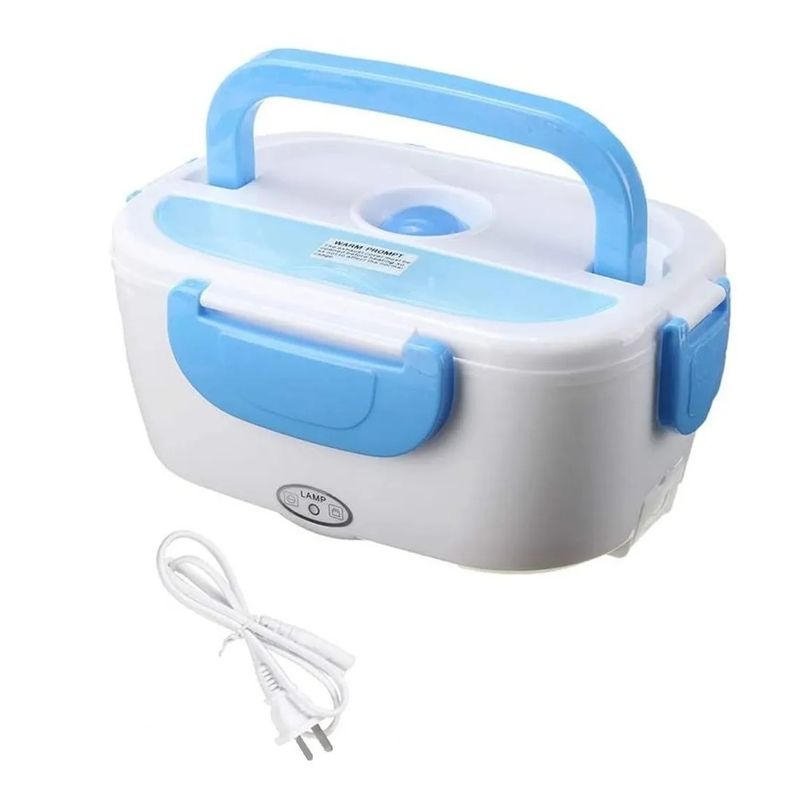 GENERICO - Lonchera Electrica Portatil Calentador Portatil Lunch Box Azul