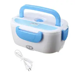 GENERICO - Lonchera Electrica Portatil Calentador Portatil Lunch Box Azul