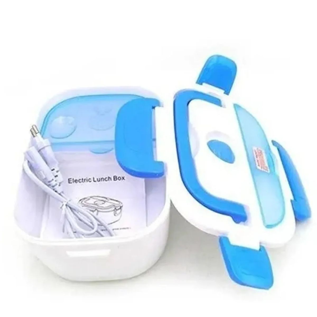 Lonchera Electrica Portatil Calentador Portatil Lunch Box Azul, marca GENERICO - Foto 2