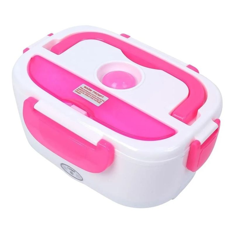 GENERICO - Lonchera Electrica Portatil Calentador Portatil Lunch Box Fucsia