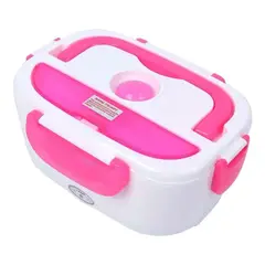 GENERICO - Lonchera Electrica Portatil Calentador Portatil Lunch Box Fucsia