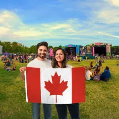 GENERICO - Bandera de Canadá de 150cm x 90cm