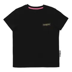 RAINBOW HIGH - POLERA MANGA CORTA NEGRO