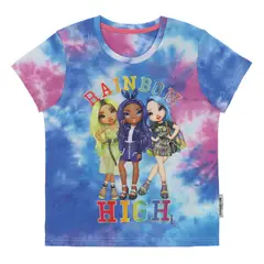 RAINBOW HIGH - POLERA MANGA CORTA TIE DYE