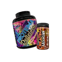 ITALO GROTTINI - Proteina Whey Deliciosa Chocoliciosa + Creatina 40 Serv Naranja