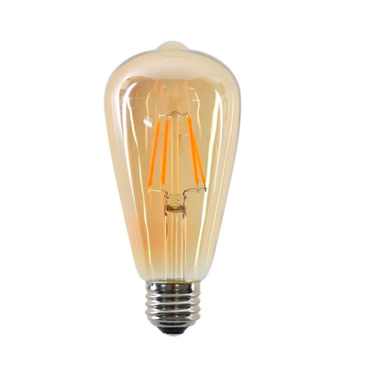 HB LEDS - Ampolleta E-27 LED Edison Filamento 4W  - Cálida