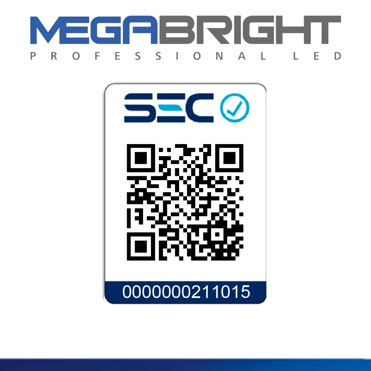 MEGABRIGHT - Ampolleta E-27 LED Filamento 6W  - Cálida
