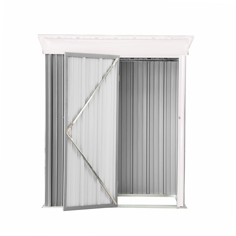 EL BARCO - Bodega Jardín con Repisas 162x92x180 Boxshed Color Gris