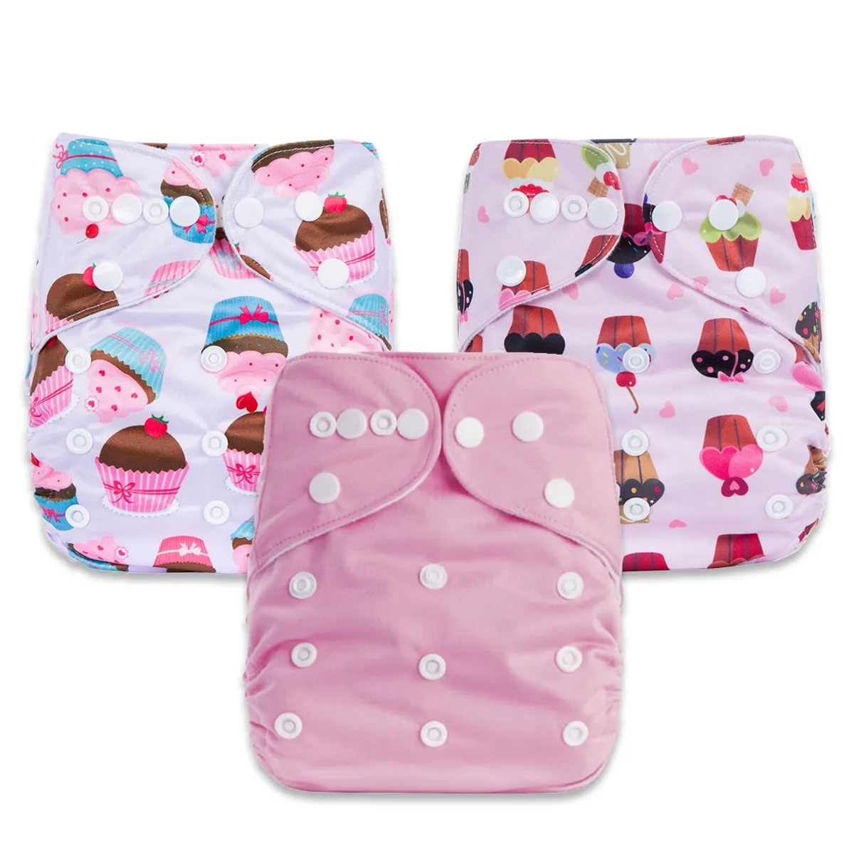 RELMU BB - Pack de pañales ecológicos reutilizables de tela