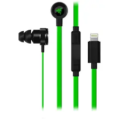 RAZER - Audifonos Hammerhead Lightning In Ear Para ios Verde