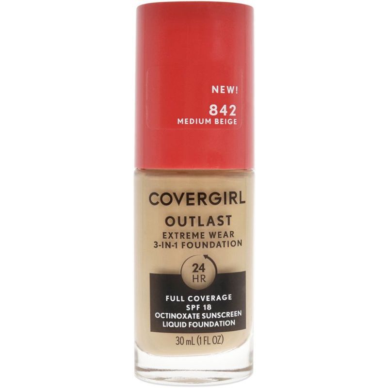 COVERGIRL - Base Outlast extreme wear  3-in-1  - 842 beige medio.