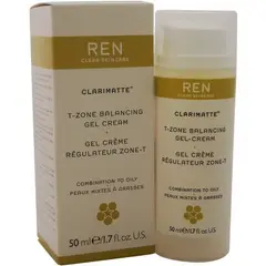 REN - Crema en Gel Hidratante T-Zone Balancing Clarimatte 50ml.-
