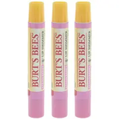 BURTS BEES - Lip Shimmer Fresa Paquete de 3