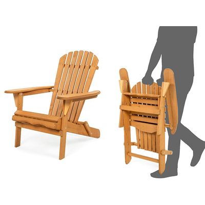 Imagen 2 del producto SILLA TERRAZA MADERA PLEGABLE MUSKOKA