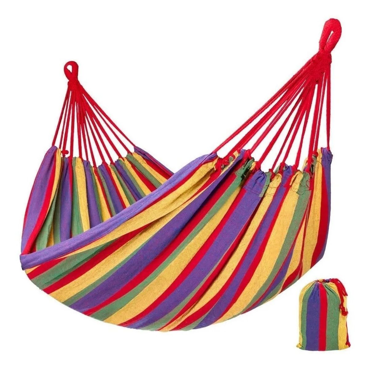 GENERICO - Hamacas Colgante Silla Hamaca Colgante Algodon Para Terraza y Jardin…