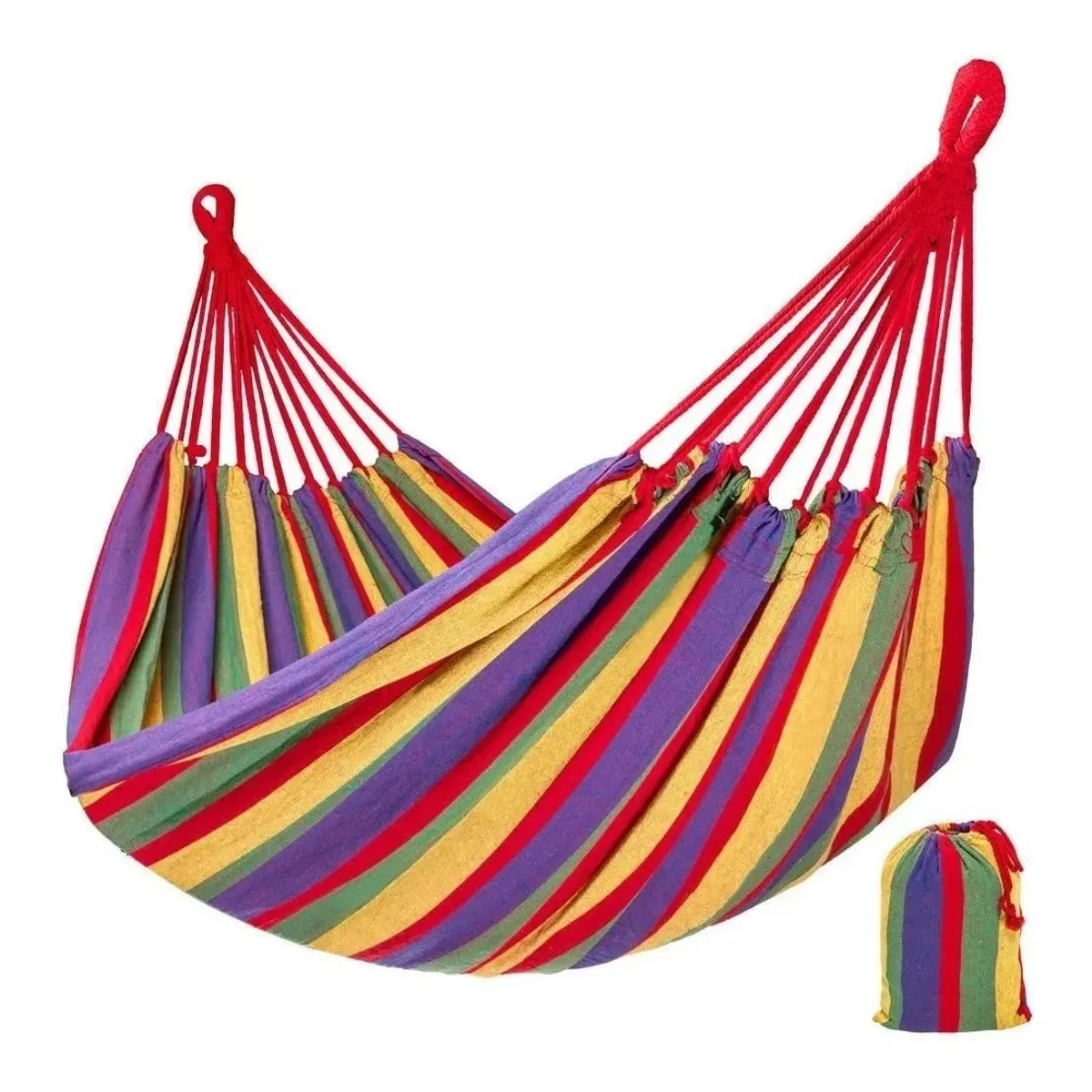 GENERICO - Hamacas Colgante Silla Hamaca Colgante Algodon Para Terraza y Jardin…