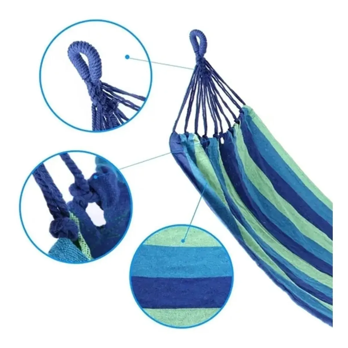 GENERICO - Hamacas Colgante Silla Hamaca Colgante Algodon Para Terraza y Jardin