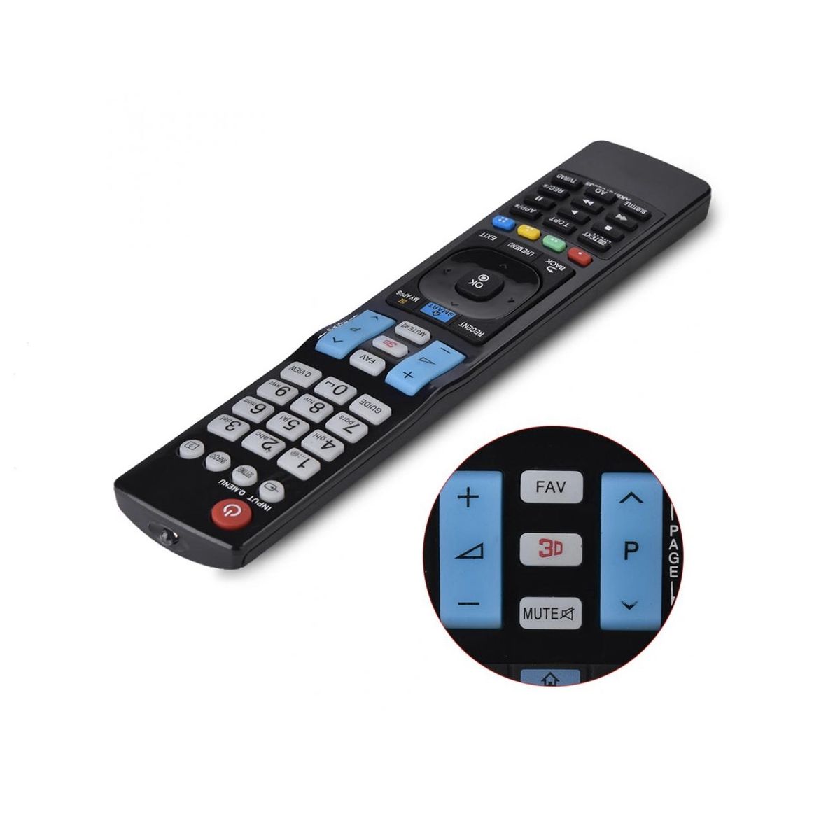 GENERICO - Control Remoto Compatible Alternativo Smart Tv 3d LG