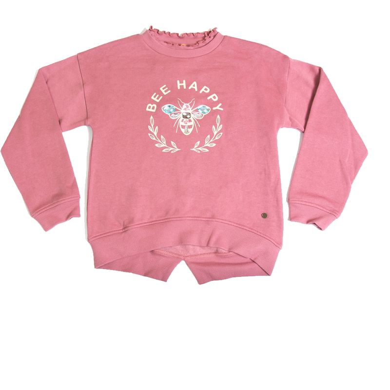 PILLIN - Polerón Niña Hoddie Palo Rosa Pillin PILLIN