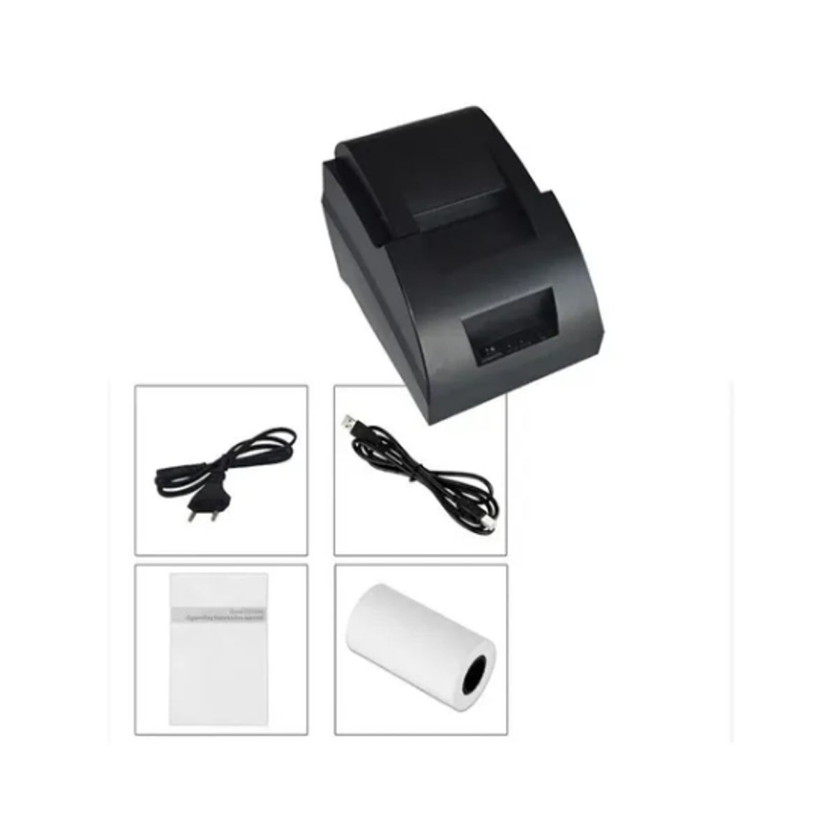 ESHOPANGIE - Impresora Térmica Usb Rollo 58mm Rj11 1Rollos Papel