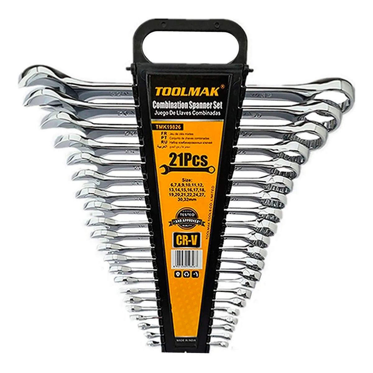 GENERICO - Kit Set Juego De Llaves Punta - Corona 21 Piezas Toolmak