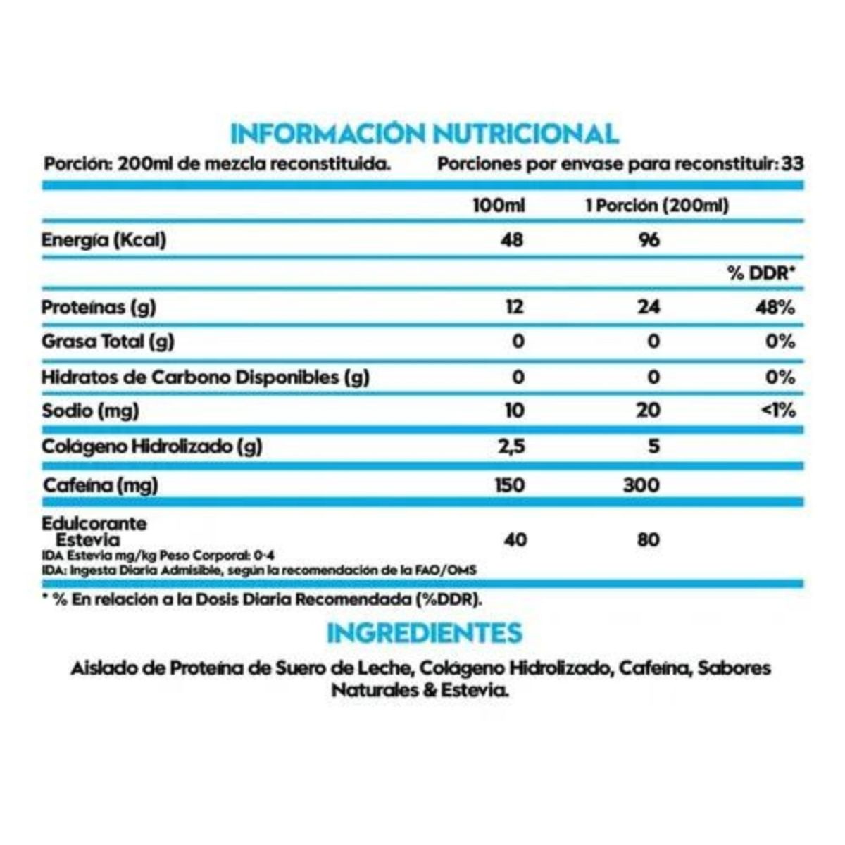 ITALO GROTTINI - Cappuccino Proteico + Creatina 40 Sv Naranja