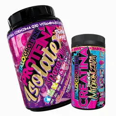 ITALO GROTTINI - Pack Proteína Para Ellas Castaña y Creatina 40sv sin sabor