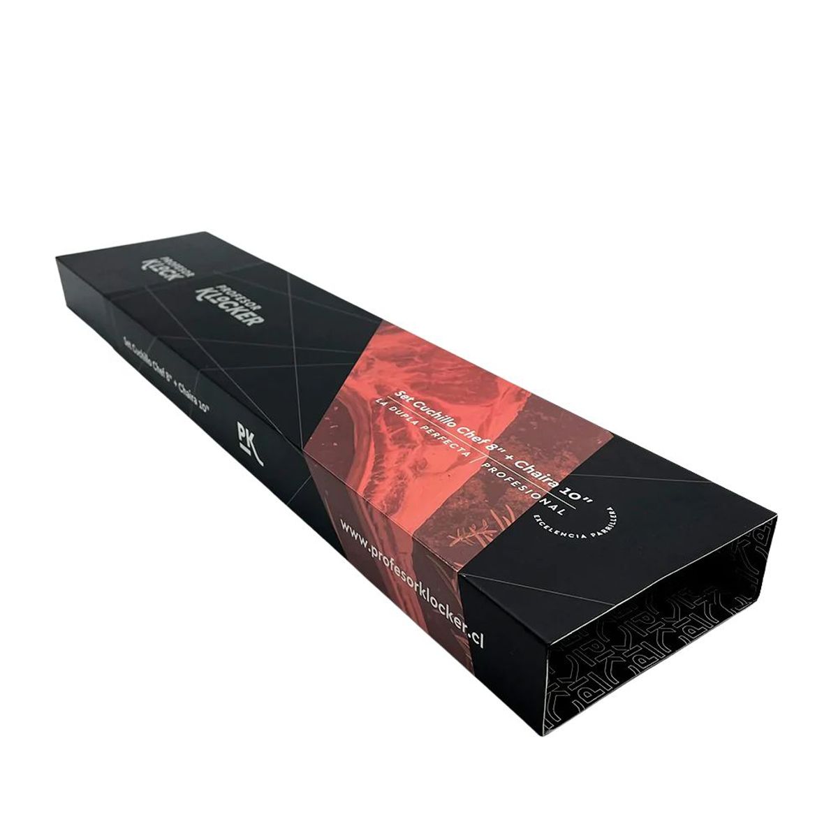 PROFESOR KLOCKER - Set Cuchillo 8 y Chaira 10 PK