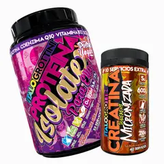 ITALO GROTTINI - Pack Proteína Para Ellas Castaña y Creatina 40sv Naranja
