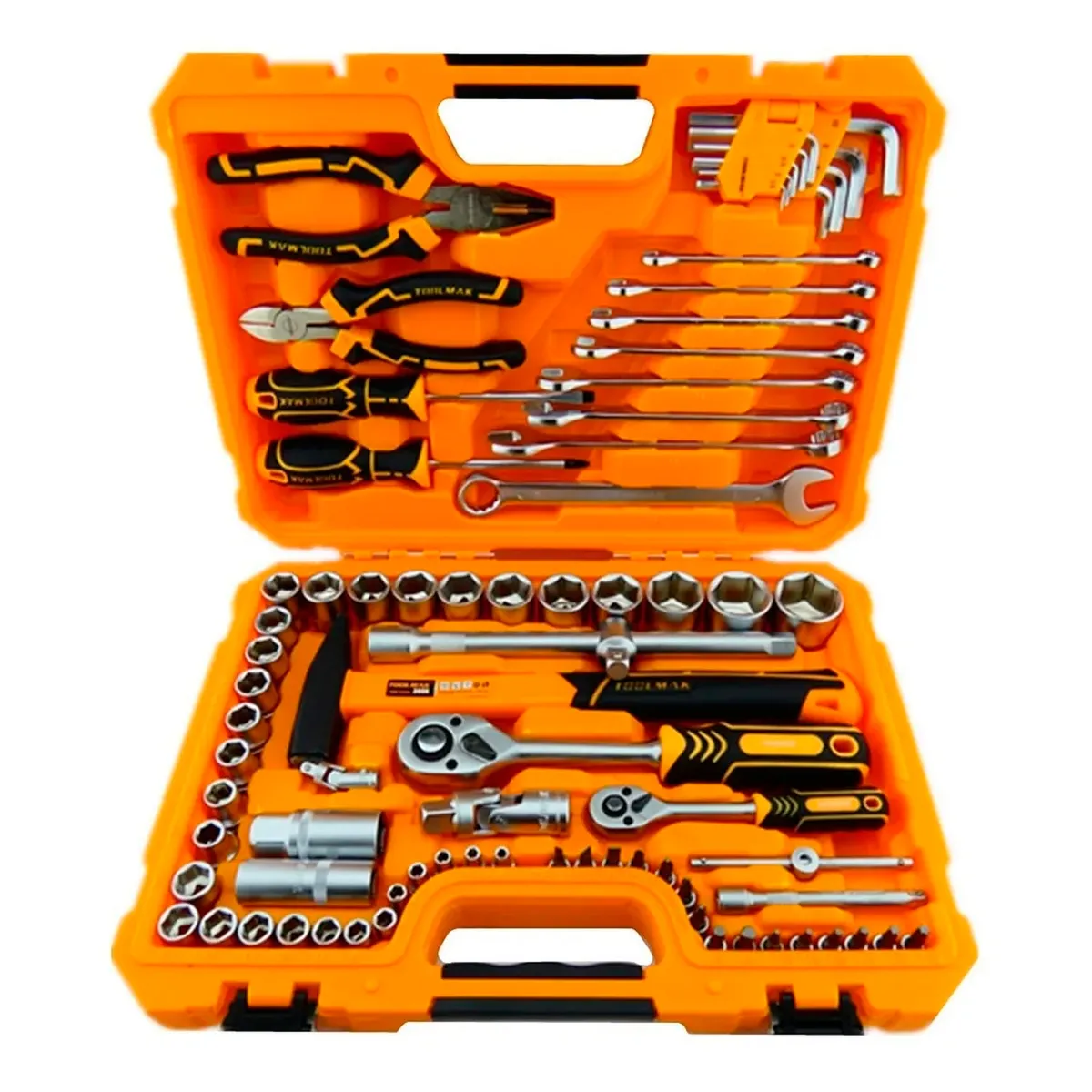 GENERICO - Kit Set Juego Dados Y Herramientas 78 Pcs Toolmak Tmk19792