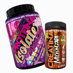 ITALO GROTTINI - Pack Proteína Para Ellas Castaña y Creatina 40sv Naranja