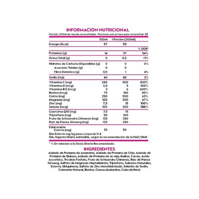Imagen 2 del producto Pack Proteína Para Ellas Castaña y Creatina 40sv Naranja
