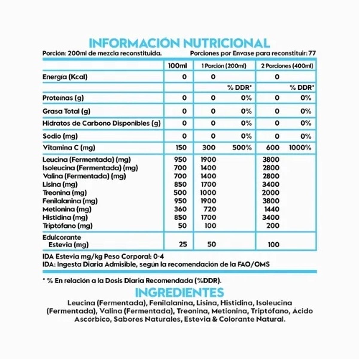 ITALO GROTTINI - Aminoácidos & Bcaas Esenciales  + Creatina 40 Sv sin sabor