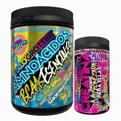 ITALO GROTTINI - Aminoácidos & Bcaas Esenciales + Creatina 40 Sv Candy Pop