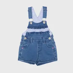 PILLIN - Jardinera Bebé Niña Denim Pillín