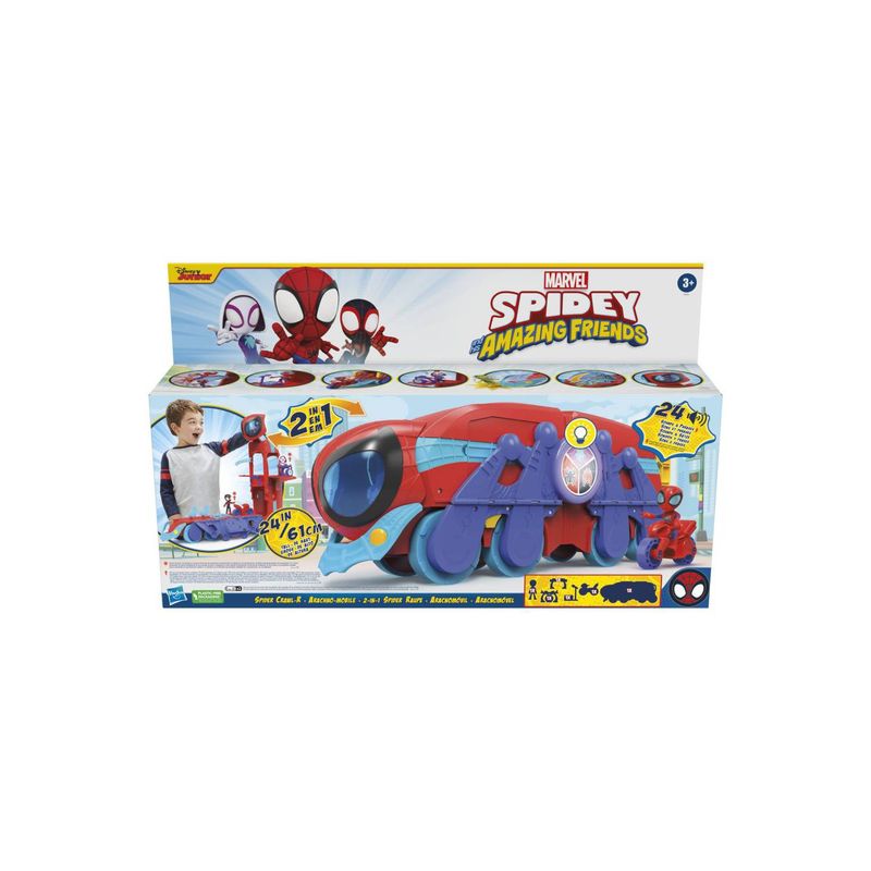 HASBRO - Spidey And His Amazing Friends Crawl-r Gigante