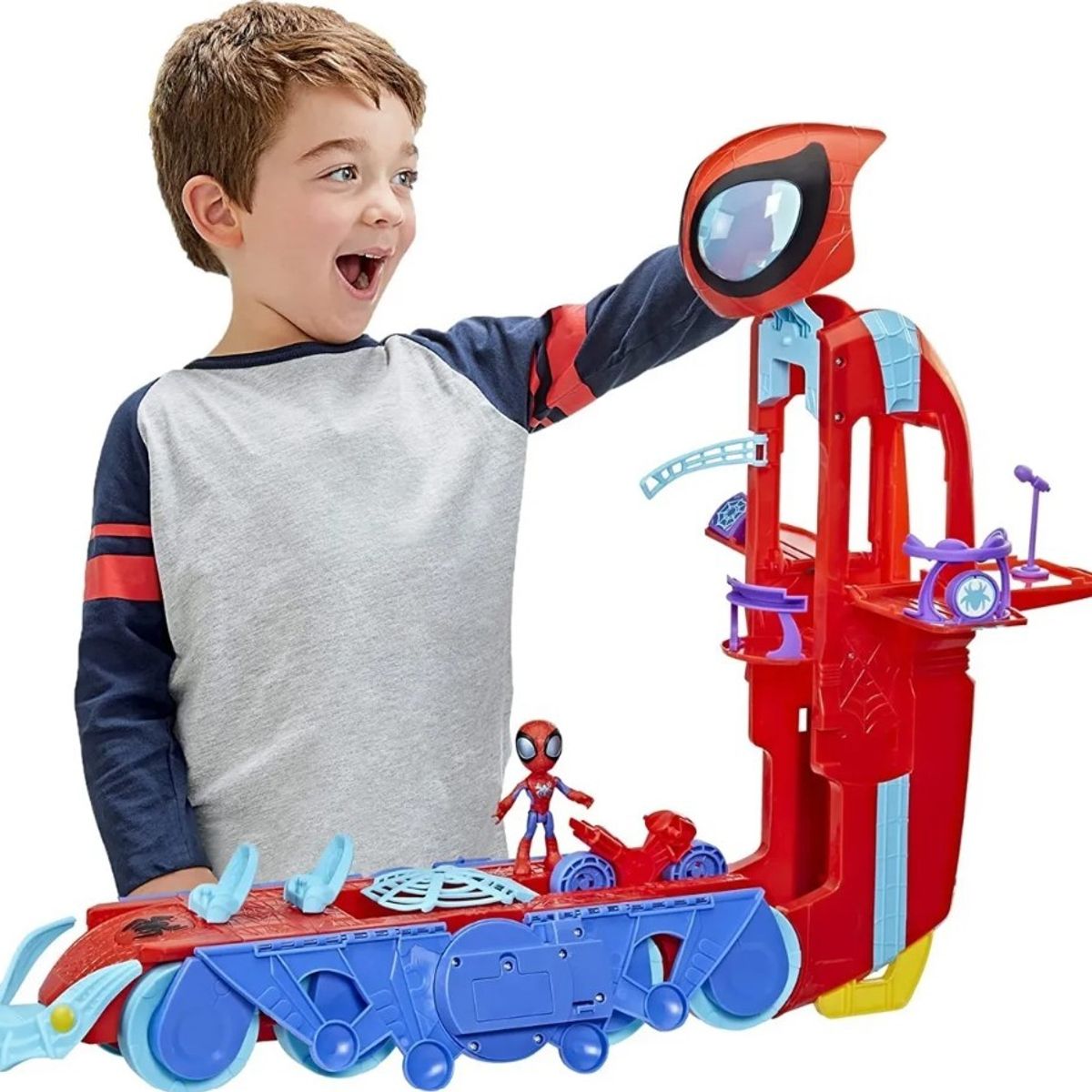 HASBRO - Spidey And His Amazing Friends Crawl-r Gigante