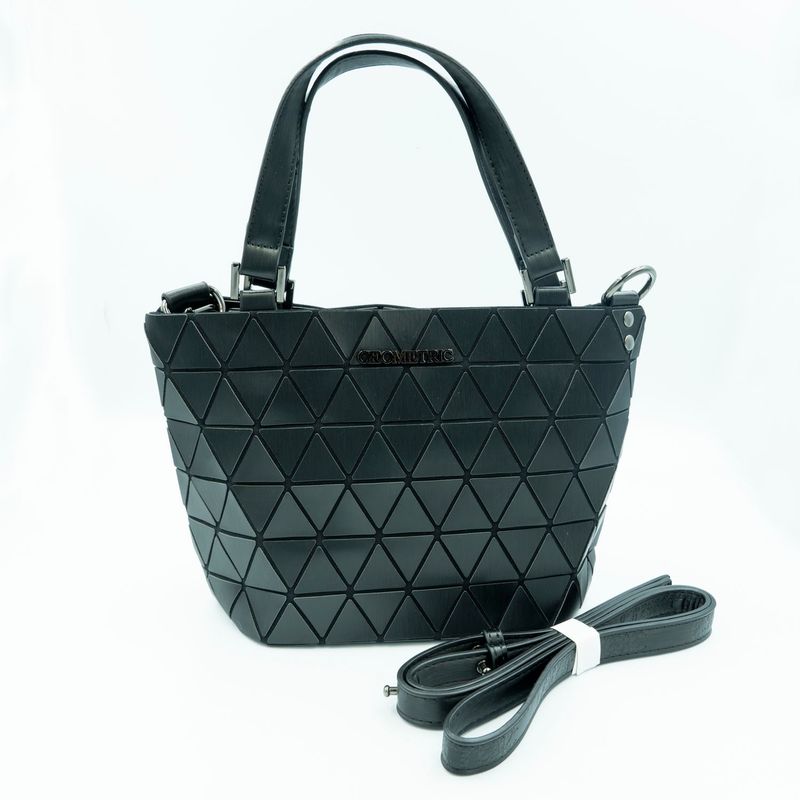 GEOMETRIC - Cartera Geometric Mini Black