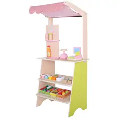 PELLITOS - TIENDITA DIDACTICA DE MADERA FRUTAS Y VERDURAS