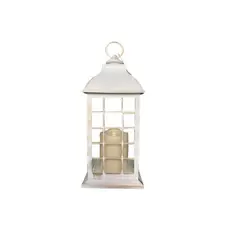 VGO - Fanal Plastico Con Vela Led Fn6004 Blc