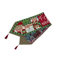 GENERICO - Camino De Mesa Mantel Navidad Lino Viejito