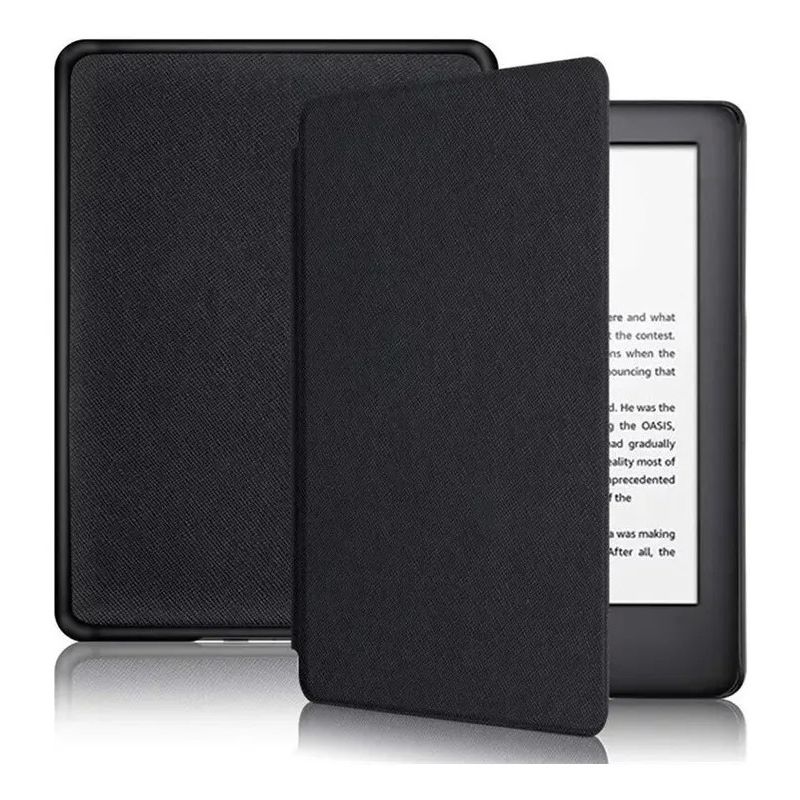 GENERICO - Funda Protectora Microfibra Kindle Paperwhite 2021 11va Gen 6.8 Negra