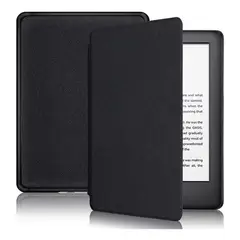 GENERICO - Funda Protectora Microfibra Kindle Paperwhite 2021 11va Gen 6.8 Negra