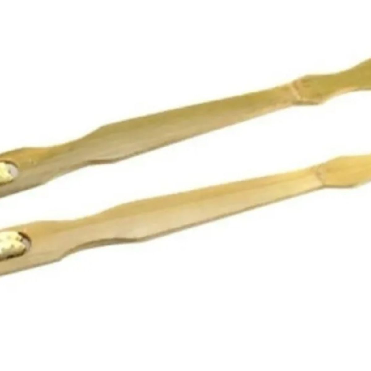 GENERICO - Pack De 2 Rasca Espalda Madera Bambu Con Masajeador Rascador