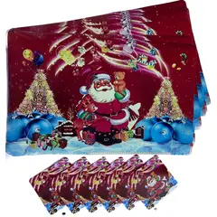 UNIVERSAL - Individual Navidad Mesa Impreso