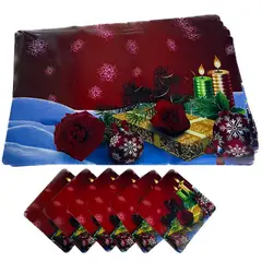 UNIVERSAL - Individual Navidad Mesa Impreso