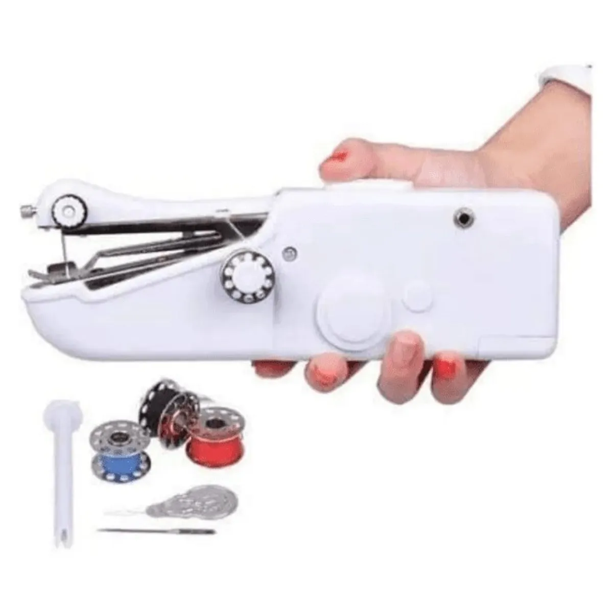 GENERICO - Mini Máquina De Coser Eléctrica De Mano Handy Stitch