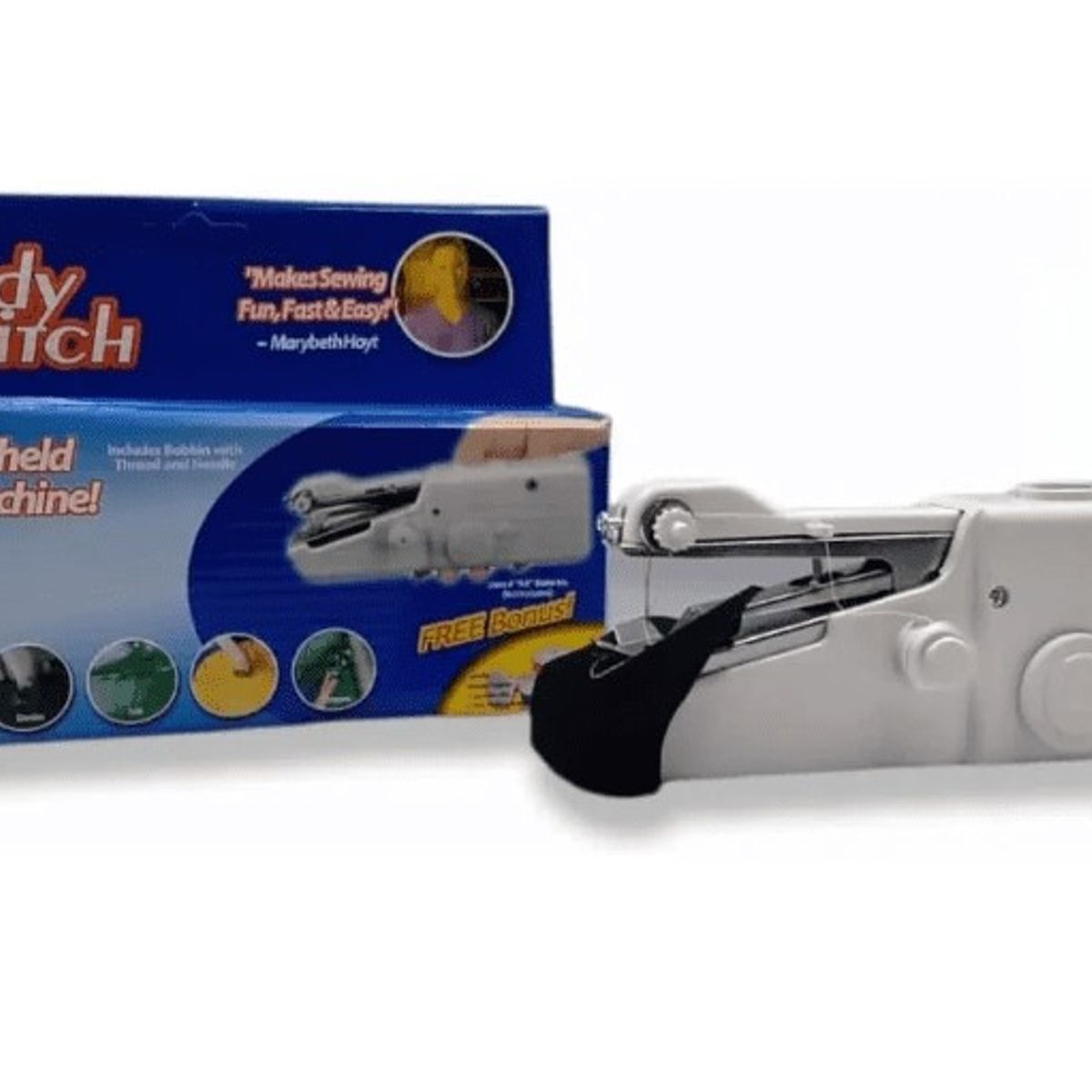 GENERICO - Mini Máquina De Coser Eléctrica De Mano Handy Stitch