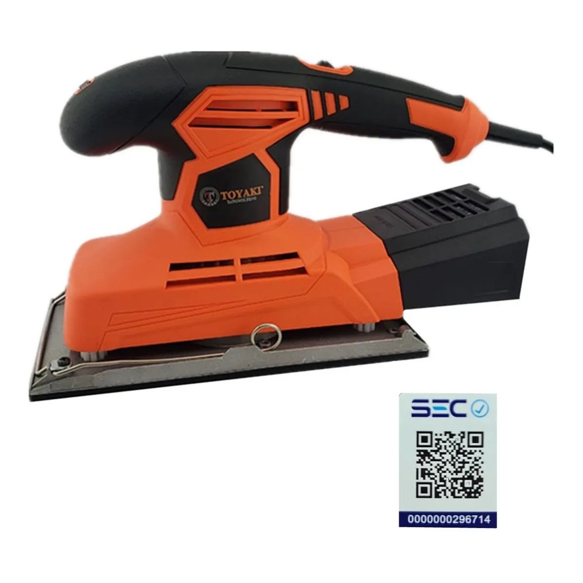 TOYAKI - Lijadora Orbital 11000rpm 230x115mm 350w Toyaki Tk-831