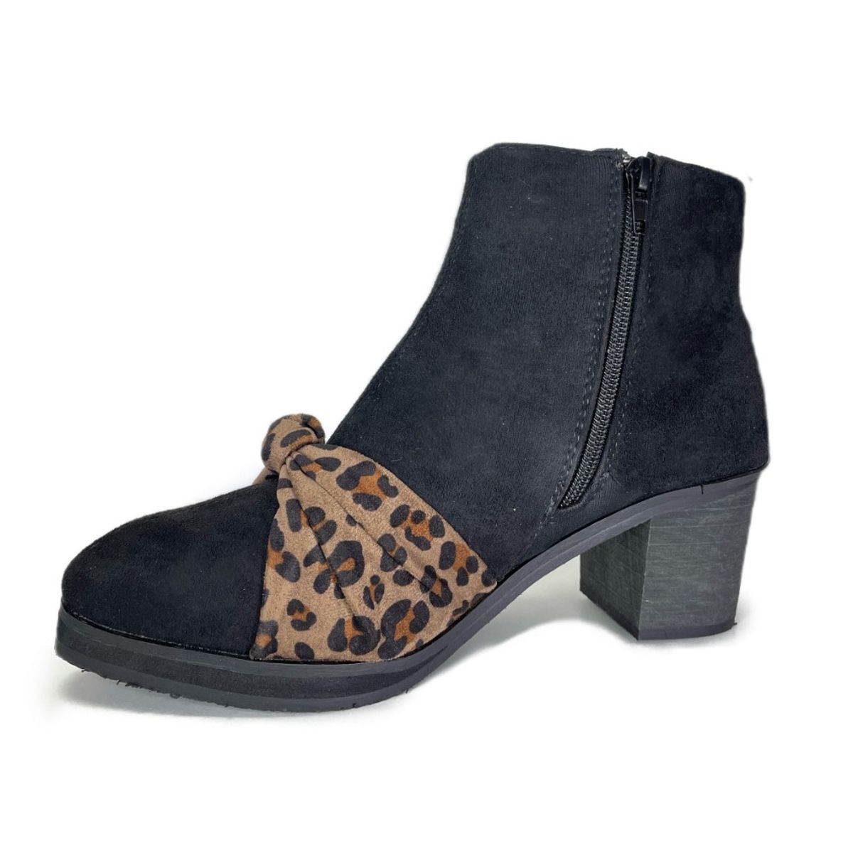 MD - Botin Mujer Microfibra Print Trezas